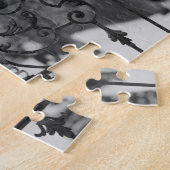 ヨーロッパ、オーストリア、サルツブルク旧市街の眺め ジグソーパズル (側面)