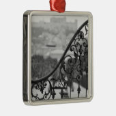 ヨーロッパ、オーストリア、サルツブルク旧市街の眺め メタルオーナメント (右)