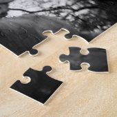 ヨーロッパ、オーストリア、サルツブルク翼馬の像 ジグソーパズル (側面)