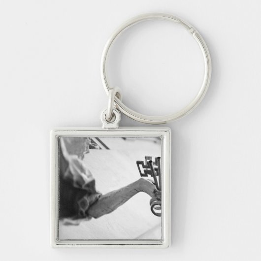 ヨーロッパ、オーストリア、サルツブルク鍵 キーホルダー (正面)