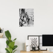 ヨーロッパ、オーストリア、ザルツブルグ。ケルビムと記念碑2 ポスター (ホームオフィス)