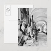 ヨーロッパ、オーストリア、ザルツブルグ。ケルビムと記念碑2 ポストカード (正面/裏面)