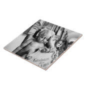 ヨーロッパ、オーストリア、ザルツブルグ。ケルビムと記念碑3 タイル (側面)