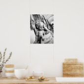 ヨーロッパ、オーストリア、ザルツブルグ。ケルビムと記念碑3 ポスター (キッチン)