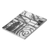 ヨーロッパ、オーストリア、ザルツブルグ。メタルゲートの詳細 ノートパッド (回転)