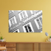 ヨーロッパ、オーストリア、ザルツブルグ。モーツァルトの出身地2 キャンバスプリント (インサイチュ (リビング))