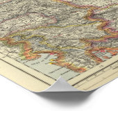 ヨーロッパ、オーストリア、チェコ ポスター (角)