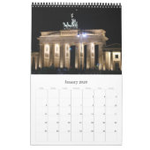 ヨーロッパ カレンダー (1月 2026)