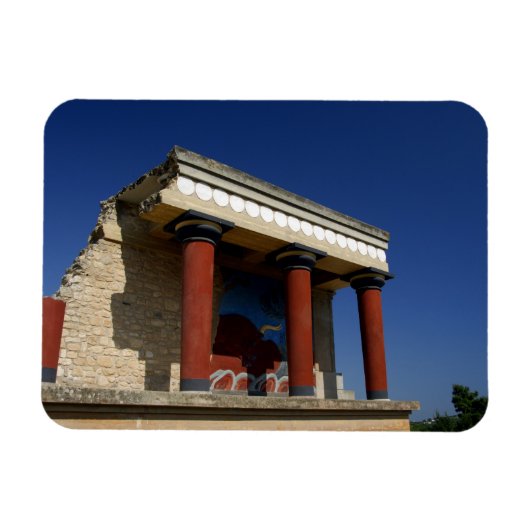 ヨーロッパ，ギリシャ，クレタ島（別名クリティ），イラクリオン2 マグネット (横)