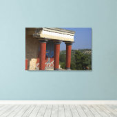 ヨーロッパ，ギリシャ，クレタ島（別名クリティ），イラクリオン キャンバスプリント (インサイチュ (ウッドフロア))