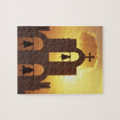 ヨーロッパ、ギリシャ、サイクレイズ諸島、サントリーニ、 ジグソーパズル (横)