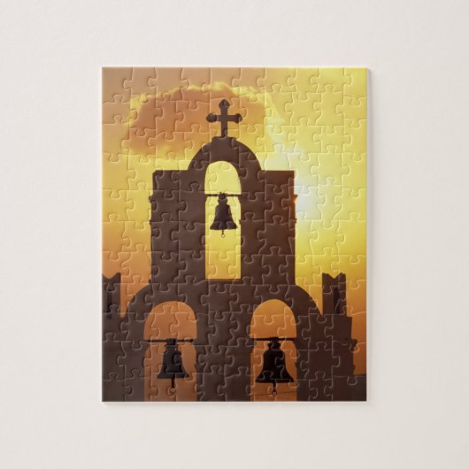 ヨーロッパ、ギリシャ、サイクレイズ諸島、サントリーニ、 ジグソーパズル (縦)