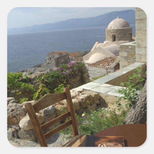 ヨーロッパ, ギリシャ, ペロポネソス半島, モネンバシア (単一 スクエアシール (正面)
