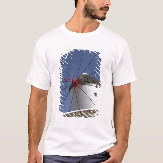 ヨーロッパ, ギリシャ, ミコノス島. 3 Tシャツ (正面)