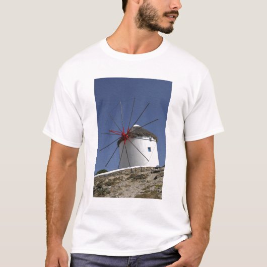 ヨーロッパ, ギリシャ, ミコノス島. 3 Tシャツ (正面)