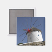 ヨーロッパ、ギリシャ、ミコノス。3 マグネット (正面/裏面)