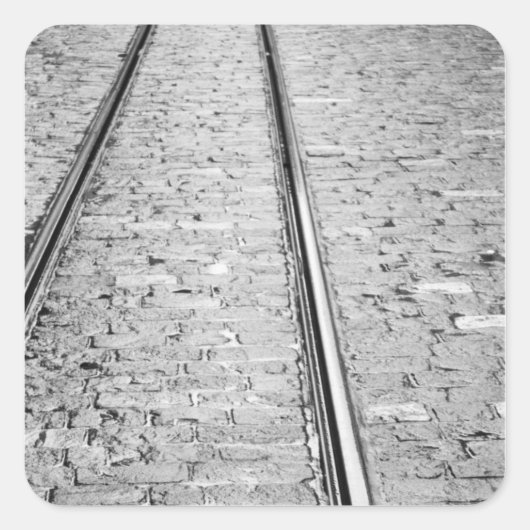 ヨーロッパ、スイス、ベルン。電車線路 スクエアシール (正面)