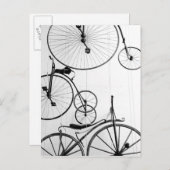 ヨーロッパ、スイス、ルツェルン。自転車のディスプレイ ポストカード (正面/裏面)