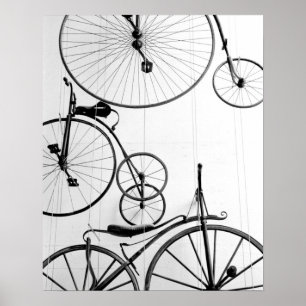 ヨーロッパ, スイス, ルツェルン。自転車の展示 ポスター