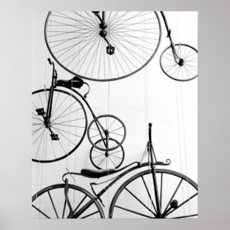 ヨーロッパ, スイス, ルツェルン。自転車の展示 ポスター