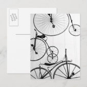 ヨーロッパ, スイス, ルツェルン。 自転車の展示, ポストカード (正面/裏面)
