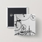 ヨーロッパ, スイス, ルツェルン。 自転車の展示, 缶バッジ (正面&裏面)