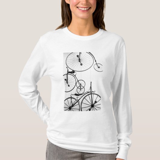 ヨーロッパ, スイス, ルツェルン。 自転車の展示, Tシャツ (正面)