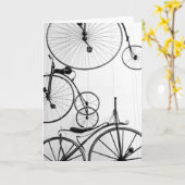 ヨーロッパ、スイス、ルーサン。自転車の展示 カード (黄色い花)