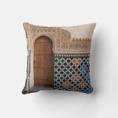 ヨーロッパ、スペイン、アンダルシア、グラナダ、アルハンブラ クッション (裏面)