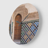 ヨーロッパ、スペイン、アンダルシア、グラナダ、アルハンブラ ラージ壁時計 (傾斜)