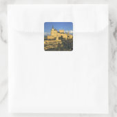 ヨーロッパ、スペイン、セゴビア。堂々たるアルカサル スクエアシール (バッグ)