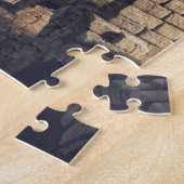 ヨーロッパ、スペイン、セゴビア。遅いライトがシャドウを投影 ジグソーパズル (側面)