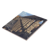 ヨーロッパ、スペイン、セゴビア。遅いライトがシャドウを投影 タイル (側面)