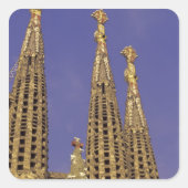 ヨーロッパ，スペイン，バルセロナサグラダファミリア スクエアシール (正面)