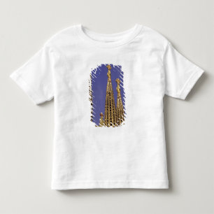 ヨーロッパ, スペイン, バルセロナ サグラダ・ファミリア トドラーTシャツ