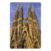 ヨーロッパ、スペイン、バルセロナ、サグラダ·ファミリア ミニクリップボード (裏面)