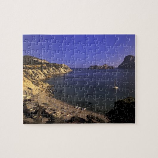 ヨーロッパ、スペイン、バレアリクス、イビサ、カラドホルト ジグソーパズル (横)