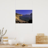 ヨーロッパ、スペイン、バレアics、イビサ、カラドホート ポスター (キッチン)