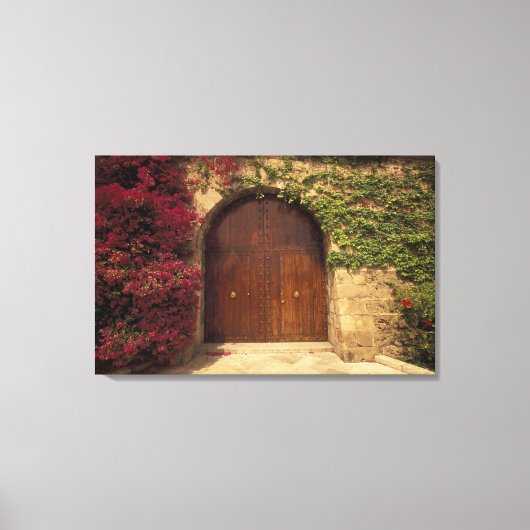 ヨーロッパ、スペイン、バレアics、マヨルカ、パルマ・デ キャンバスプリント (正面)