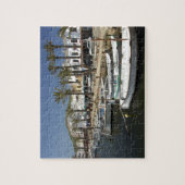 ヨーロッパ、スペイン、ミノルカ(通称メノルカ)。 魚釣り ジグソーパズル (縦)