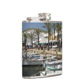 ヨーロッパ、スペイン、ミノルカ（通称メノルカ）。 魚釣り フラスク (右)