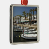 ヨーロッパ、スペイン、ミノルカ（通称メノルカ）。 魚釣り メタルオーナメント (右)