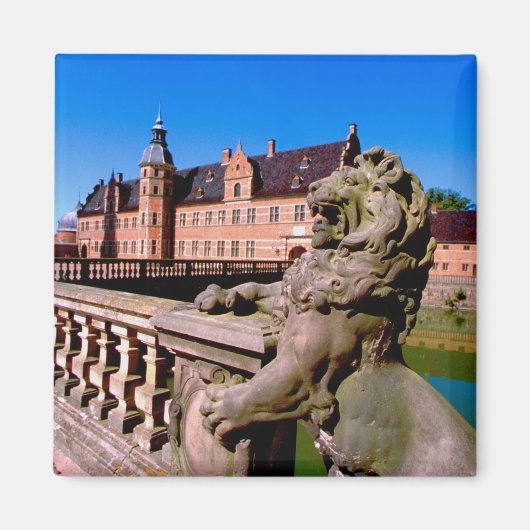 ヨーロッパ、デンマーク、コペンハーゲン、コベンヘブン)、 マグネット (正面)