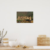 ヨーロッパ、ドイツ、ハイデルベルク。城 ポスター (キッチン)