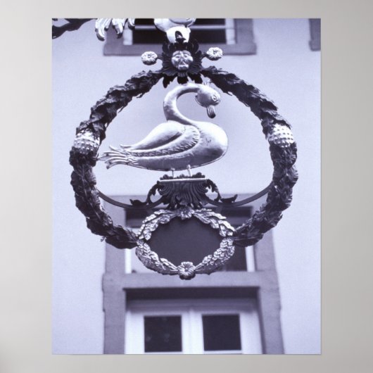 ヨーロッパ、ドイツ、バーデン、ウルテンベルク、ハイデルベルク。 ポスター (正面)