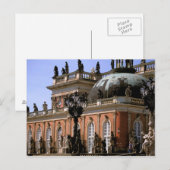 ヨーロッパ、ドイツ、ポツダム。ネイス・パルク・サンスーシ ポストカード (正面/裏面)