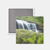 ヨーロッパ、ノルウェー。滝。 マグネット (正面/裏面)