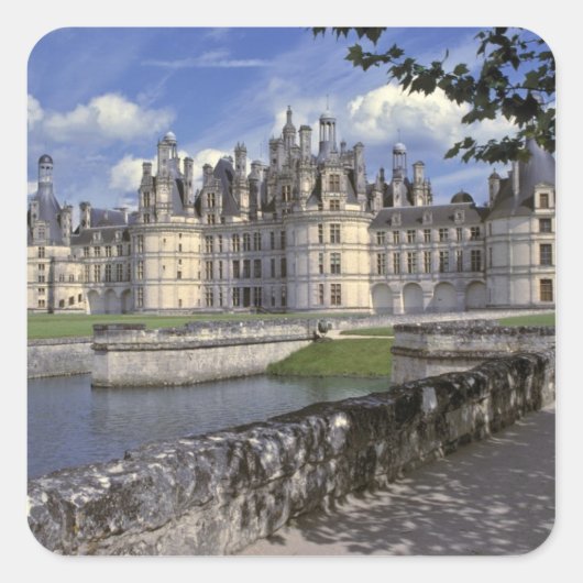 ヨーロッパ、フランス、シャンボール。インポーズ・シャトー スクエアシール (正面)