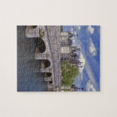 ヨーロッパ、フランス、シャンボール。石橋が続く ジグソーパズル (横)