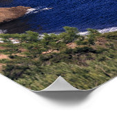 ヨーロッパ、フランス、テウレ・シュルメール。瓦の葺き ポスター (角)